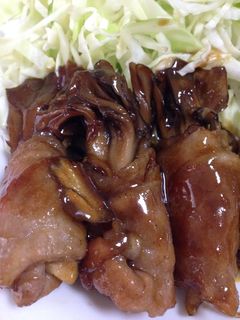 マイタケの豚肉巻き-レシピのメイン写真