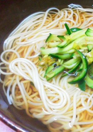 キュウリのピリ辛麺☆-レシピのメイン写真