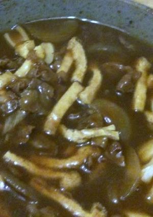 しっかり味のカレーうどん-レシピのメイン写真