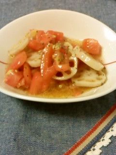 トマトとレンコンのマリネ-レシピのメイン写真