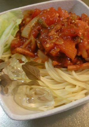 濃厚であっさり！トマトde冷製パスタ-レシピのメイン写真