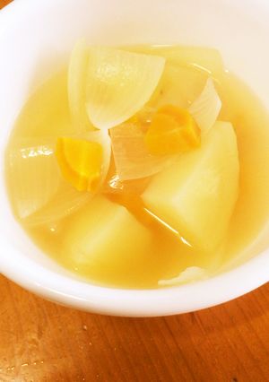 一人暮らしでもしっかり野菜取ろうよスープ-レシピのメイン写真