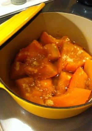 塩麹で甘いスイーツかぼちゃ煮-レシピのメイン写真