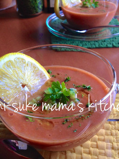 飲むサラダ❤️簡単ガスパチョ。ஐஃ-レシピのメイン写真