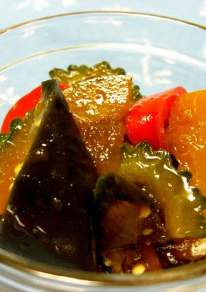 冷たくさっぱり☆夏野菜のめんつゆマリネ♪-レシピのメイン写真