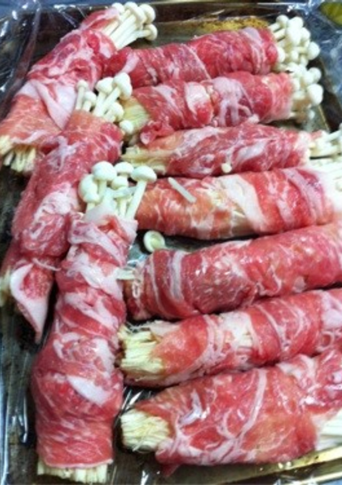 めっちゃ簡単！えのきの肉巻き☆-レシピのメイン写真