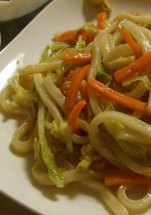 野菜たっぷり！ツナ焼きうどん-レシピのメイン写真