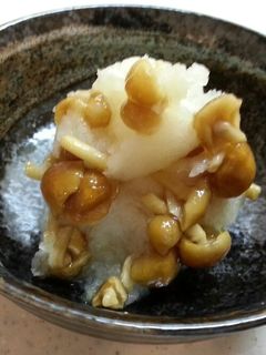 なめこおろし-レシピのメイン写真