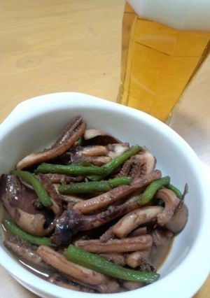 おつまみにも☆いかのわた炒め煮-レシピのメイン写真