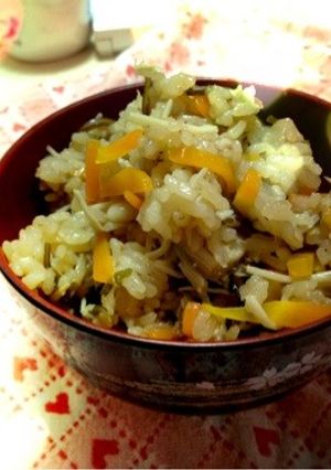 簡単美味しい♪ツナの炊き込みご飯-レシピのメイン写真