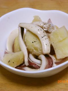 いかとじゃがいもの塩煮-レシピのメイン写真