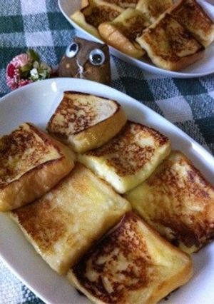 プリン味☆フレンチトースト-レシピのメイン写真