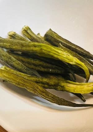フードドライヤーで🫛オクラジャーキー-レシピのメイン写真
