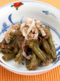 インゲンのおかか煮-レシピのメイン写真