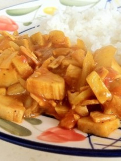 残り具材ばっかりの夏カレーライス!!-レシピのメイン写真