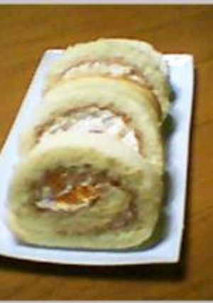 私のしっとり・ふわふわロールケーキ-レシピのメイン写真