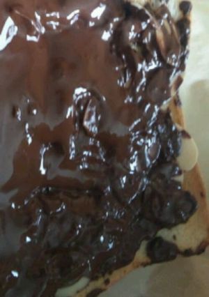 アーモンドチョコトースト-レシピのメイン写真