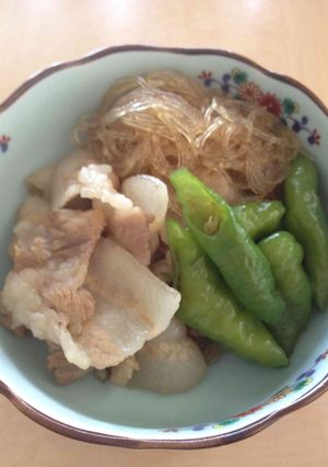 豚肉と春雨の炒め物-レシピのメイン写真