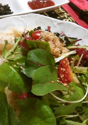 韓国創作料理❀ヘルシーなビビン素麺-レシピのメイン写真