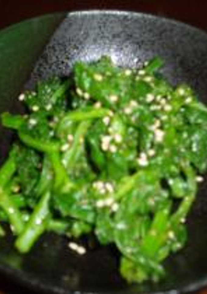 菜の花のごま和え-レシピのメイン写真