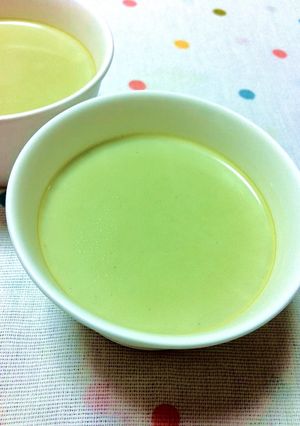簡単♪ すぐでき♪ 抹茶ミルクプリン-レシピのメイン写真