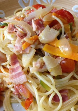 フレッシュトマトの夏野菜パスタ-レシピのメイン写真