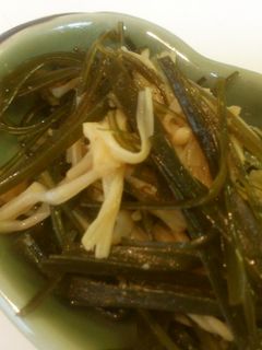 ◎eco常備菜◎昆布とえのきの炒め煮-レシピのメイン写真