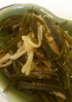 ◎eco常備菜◎昆布とえのきの炒め煮-レシピのメイン写真
