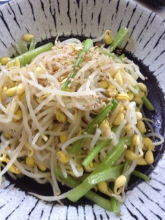 豆もやしと小松菜のナムル-レシピのメイン写真