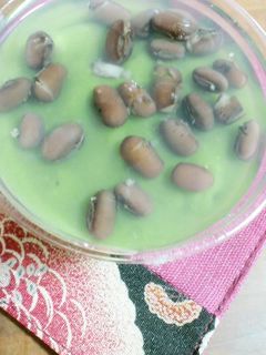 抹茶の涼しげ水ようかん-レシピのメイン写真