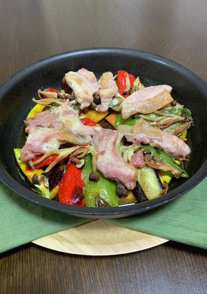 夏野菜の焼きサラダ-レシピのメイン写真