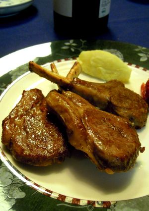 骨付きラム柚子胡椒オイスターソース風味-レシピのメイン写真