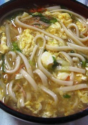 かに玉うどん-レシピのメイン写真