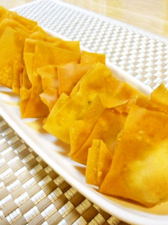 簡単☆海老の揚げワンタン柚子胡椒風味♪-レシピのメイン写真