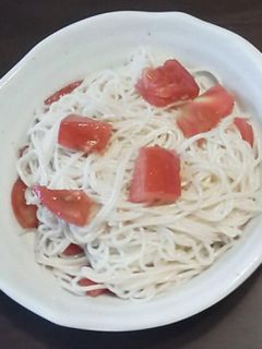 洋風☆サラダそうめん-レシピのメイン写真