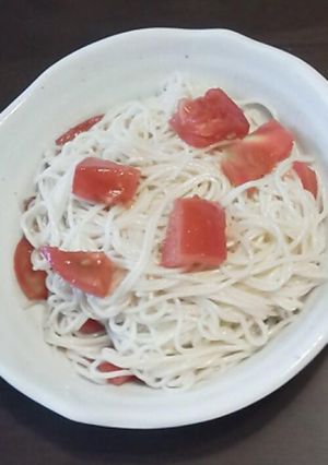洋風☆サラダそうめん-レシピのメイン写真