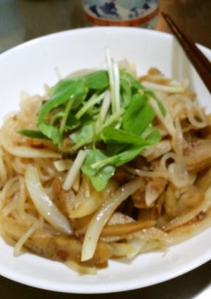白滝で簡単☆ずぼら和風パスタ-レシピのメイン写真