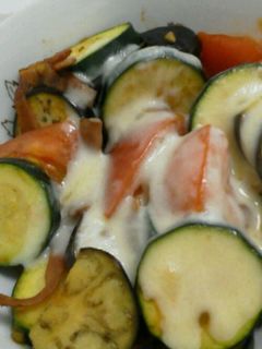 なすとズッキーニのグラタンもどき-レシピのメイン写真