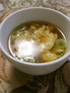 中華の名脇役② 卵とねぎの中華スープ-レシピのメイン写真