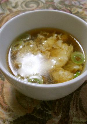 中華の名脇役②　卵とねぎの中華スープ-レシピのメイン写真