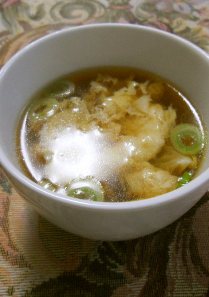 中華の名脇役②　卵とねぎの中華スープ-レシピのメイン写真