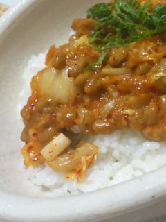 夏丼~キムチ納豆丼~-レシピのメイン写真