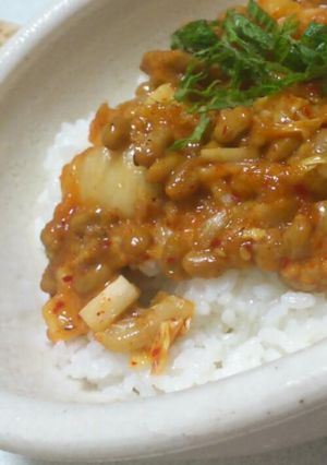 夏丼～キムチ納豆丼～-レシピのメイン写真
