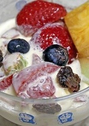 カリフォルニア・レーズンで簡単デザート-レシピのメイン写真