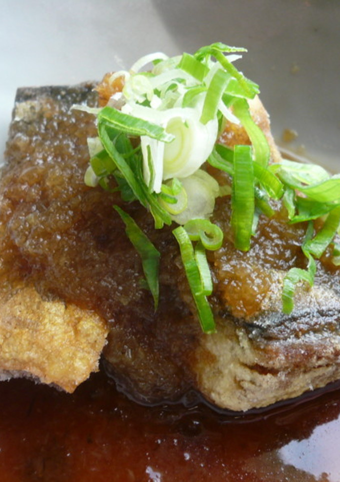 揚げさばのおろしたまねぎ煮-レシピのメイン写真