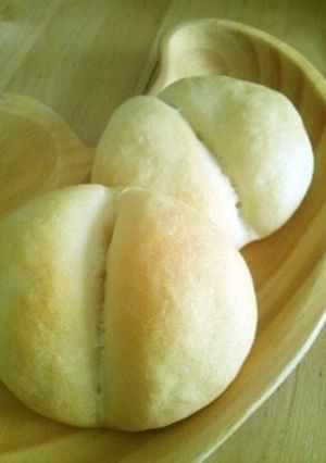 もちふわ♪赤ちゃんのおしりパン-レシピのメイン写真