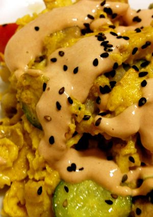 夏野菜の卵焼き-レシピのメイン写真