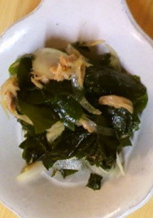 わかめとツナの酢の物-レシピのメイン写真