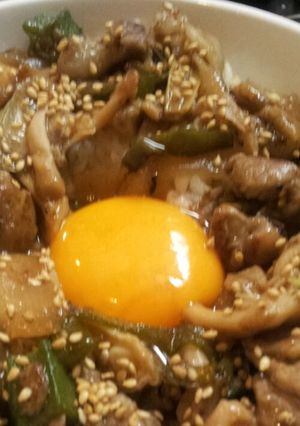 具沢山テリヤキ丼-レシピのメイン写真