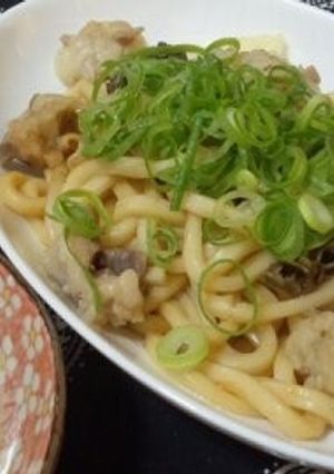 わが町B級グルメ ホルモンうどん-レシピのメイン写真